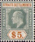 King Edward VII Definitive $5
